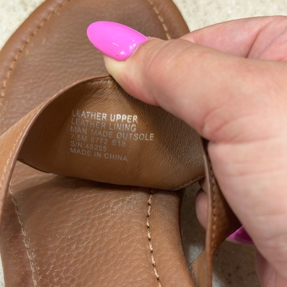 Tory Burch Leather Sandals 7.5 - Picture 3 of 4